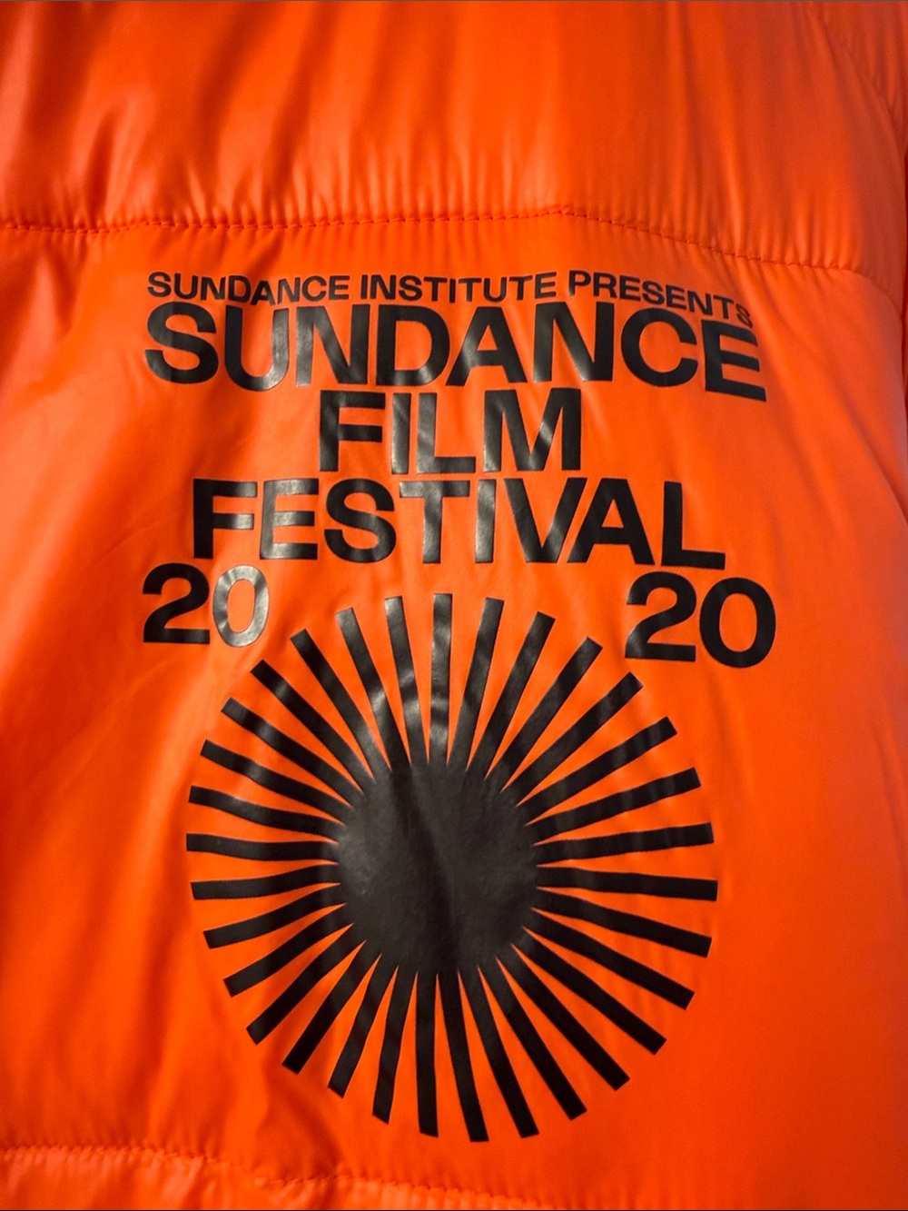Sundance Film Festival 2020 Men's ORANGE & Beige Reversible